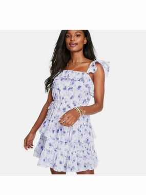 white structured mini dress Elenora Mini Dress